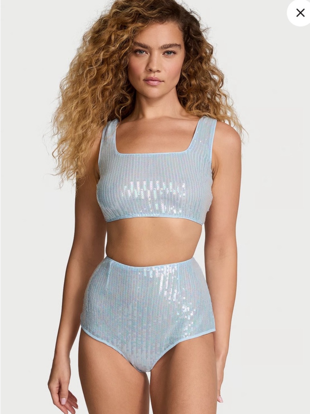VICTORIA'S SECRET
Sequin Shimmer Bra Top & High-Waist Short Set